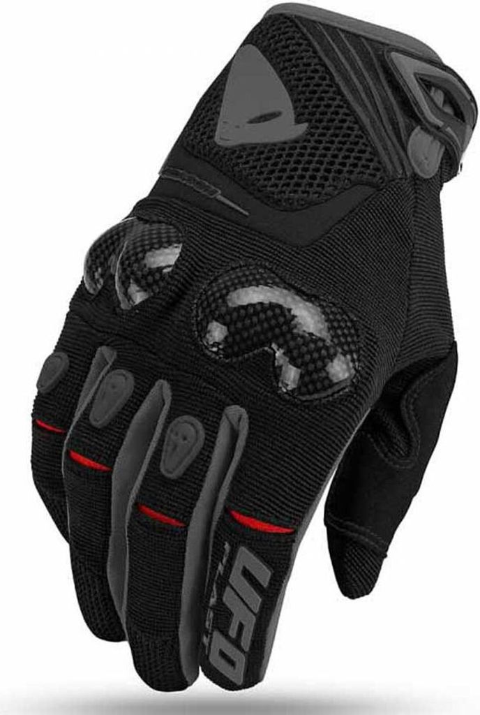 Grund Carbon Schwarz Grau Handschuhe Grösse L - Kollektion 2024