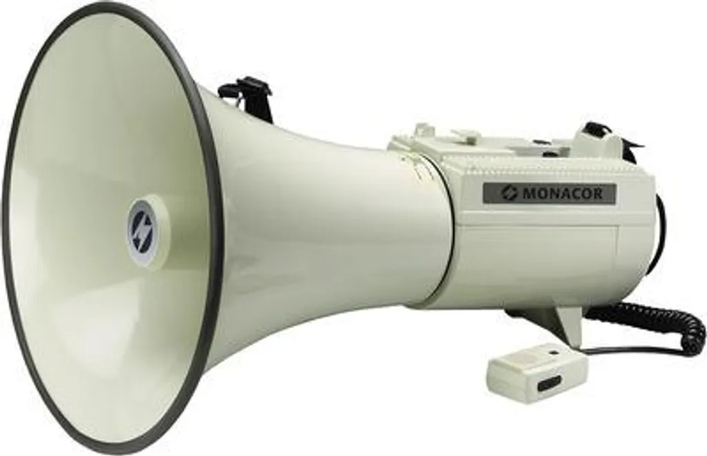 Mégaphone Monacor TM-45 : faites-vous entendre malgré le bruit ambiant
