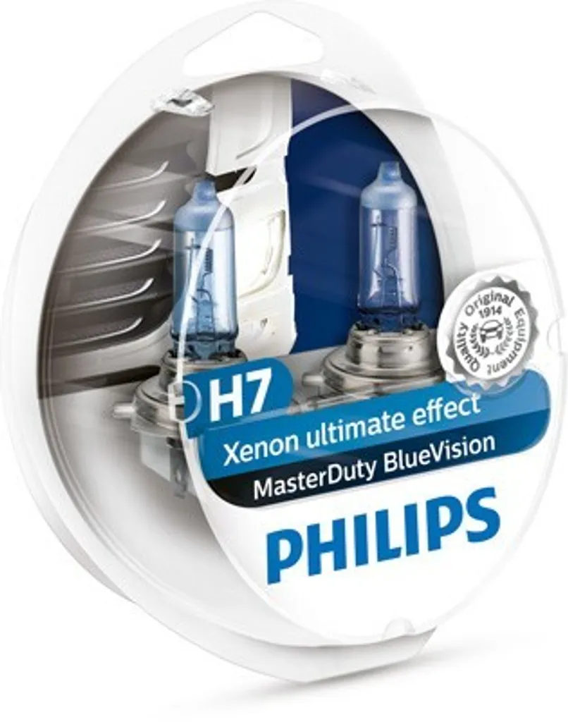 Lampe phare avant H7 24V Philips MasterDuty BlueVision pour autocars - 2