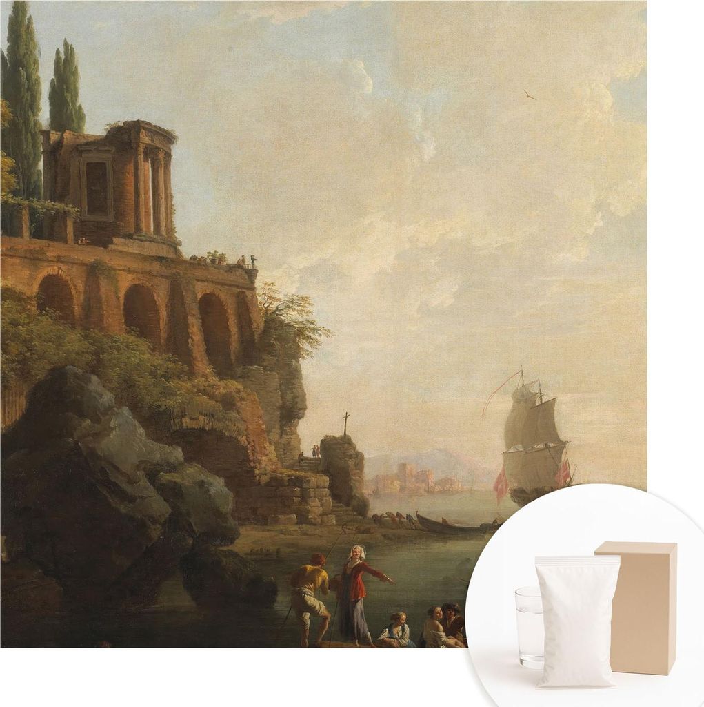 Fototapete - Wandbilder für Wohnzimmer - 250x250 cm - Dekorative Wandfolie - Modernes Design für Wanddekoration - Tapeten für Innenräume - Meer...