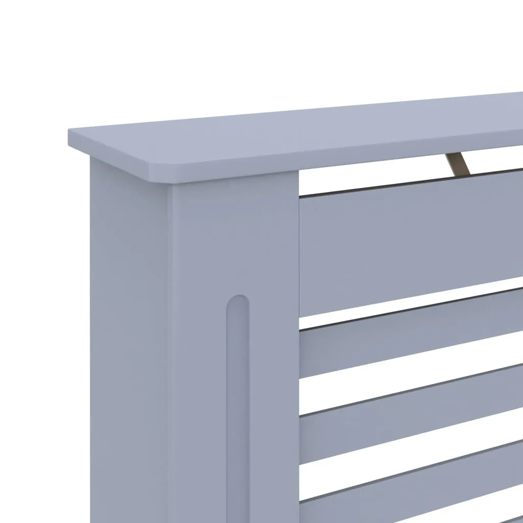 vidaXL Habillage de Radiateur Anthracite 172 cm en MDF Design Moderne