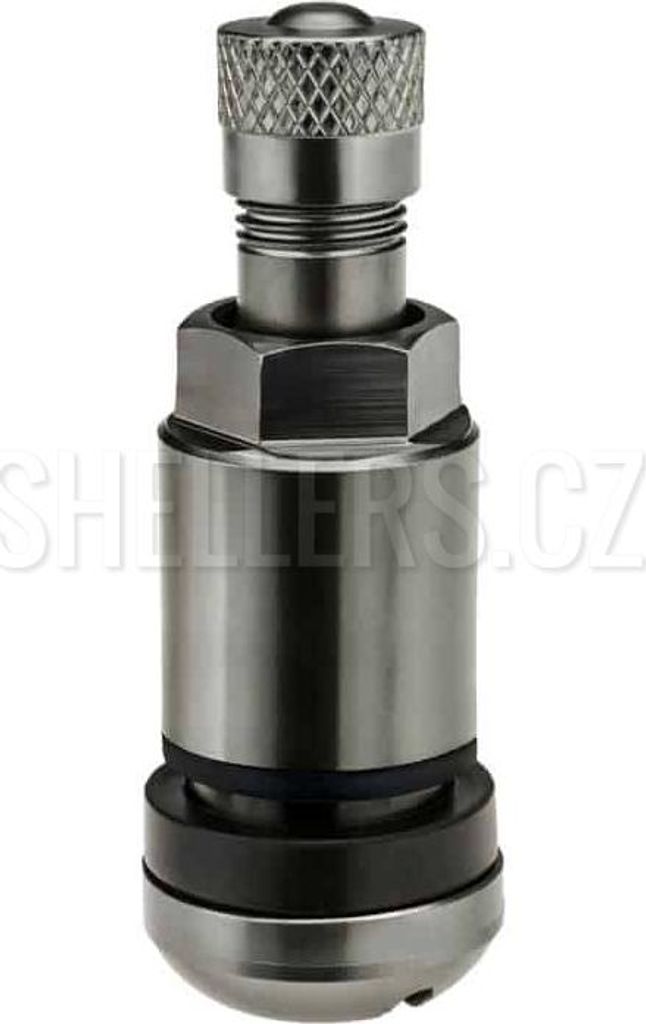 Ventil kovový VALVE-X1, Ø 11,5mm, hliníkový, antracit, Obrázek produktu 