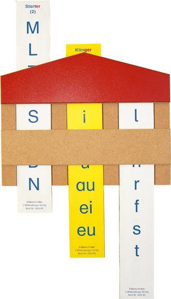 ABC der Tiere 1 - Silbenschieber, klein, aus Holz Produktbild 