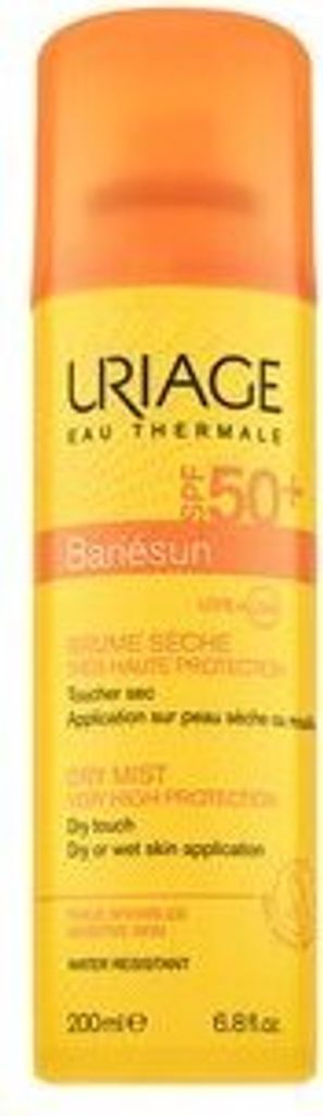 Uriage Bariésun Dry Mist SPF50+ Bräunungsmilch als Spray 200 ml