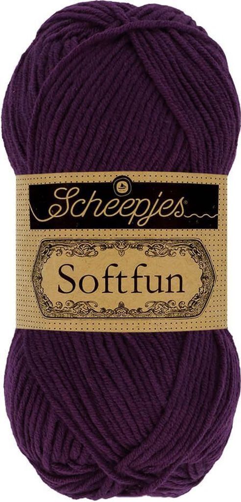 Scheepjes Softfun 50g 2656 Aubergine
