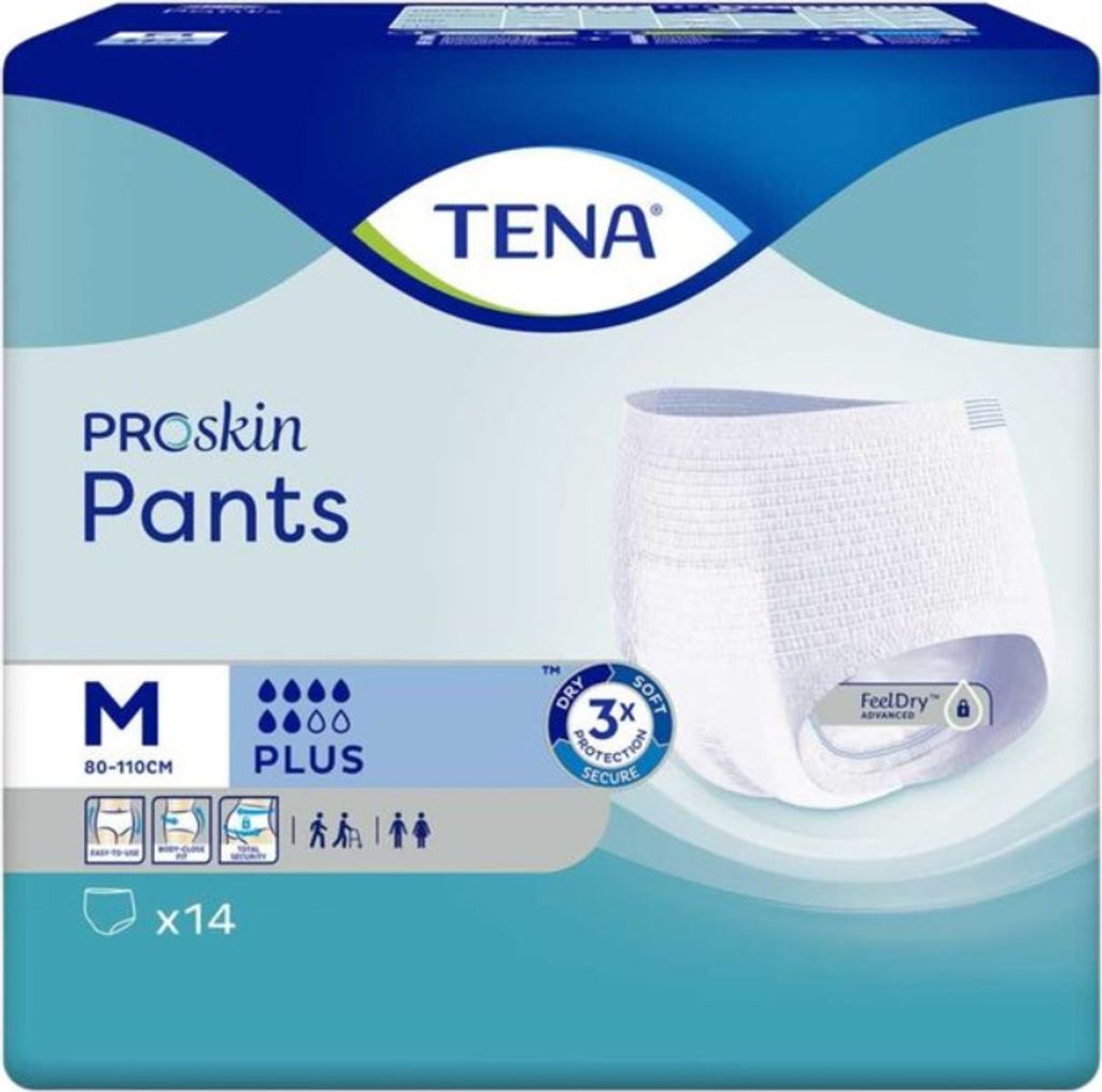 Tena Pants Plus M pro inkontinenci 4X14 ks Obrázek produktu 