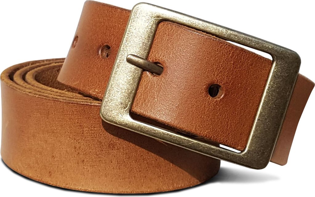 ROYALZ Vintage Ledergürtel Damen für Jeans Anzug Hosen Frauen Gürtel 4 mm starker Voll-Leder 38 mm Damengürtel