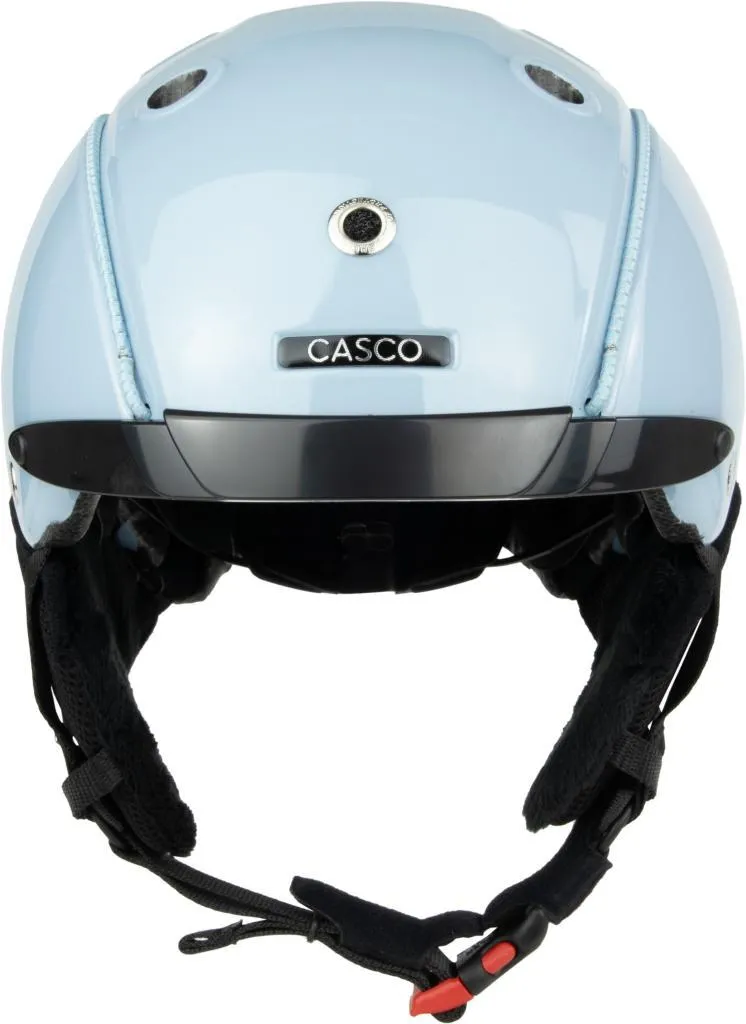 Casque de ski Casco Mini Pro2 Snowflake Teddy pour enfant sécurité hiver