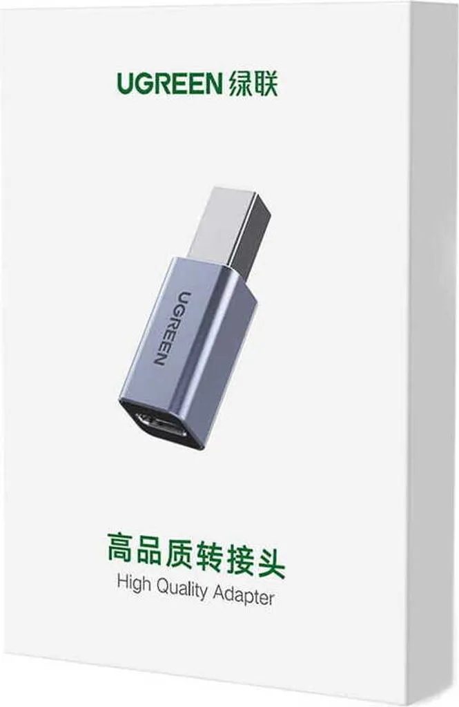 Adattatore Ugreen da USB-C a USB-B - Grigio - 14