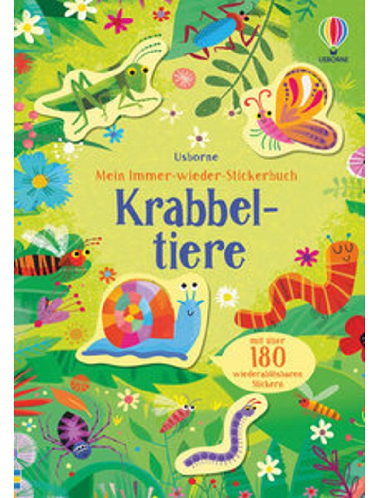 Mein Immer-wieder-Stickerbuch: Krabbeltiere Obrázok produktu 