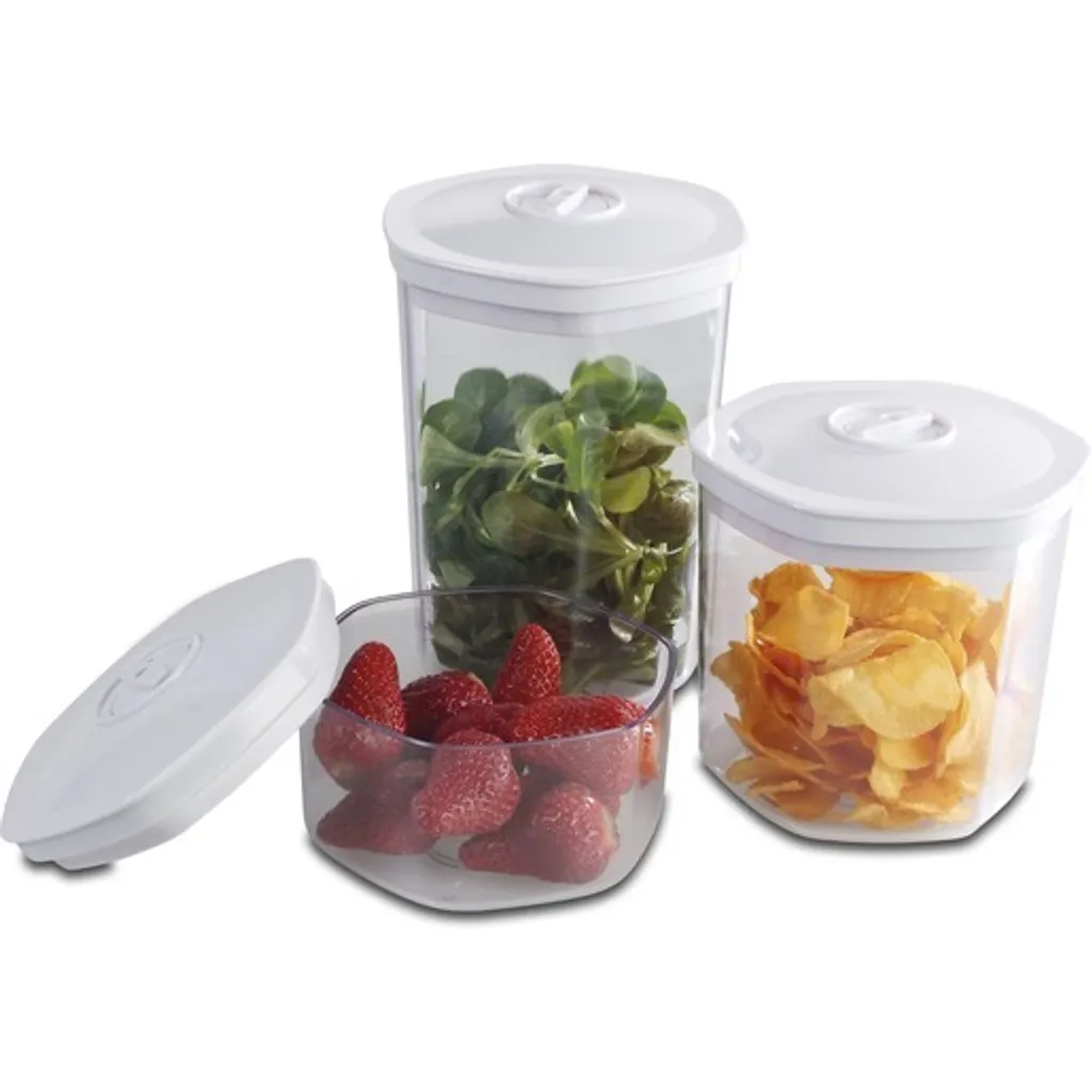 Solis Set Contenitori Sottovuoto - Salva Freschezza per Tutta la Famiglia - 16