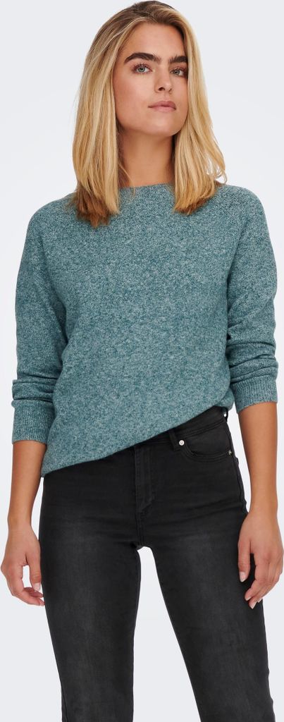 Basic Strickpullover Stretch Sweater Langarm Rundhals Shirt ONLRICA | 36