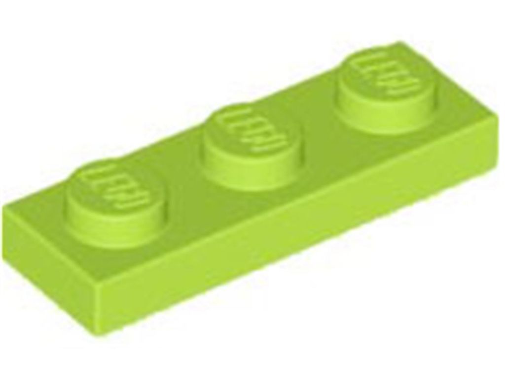 Lego 1x3 Platte 3623 - 1 Stück Lime