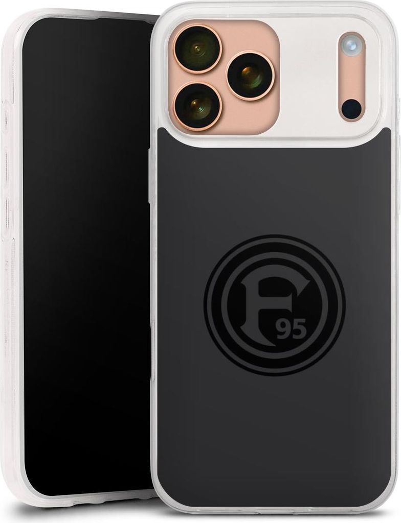 DeinDesign Slim Hülle für Apple iPhone 17 Pro Max Silikon Case Ultra Dünn Handyhülle F95 Fortuna Düsseldorf Logo