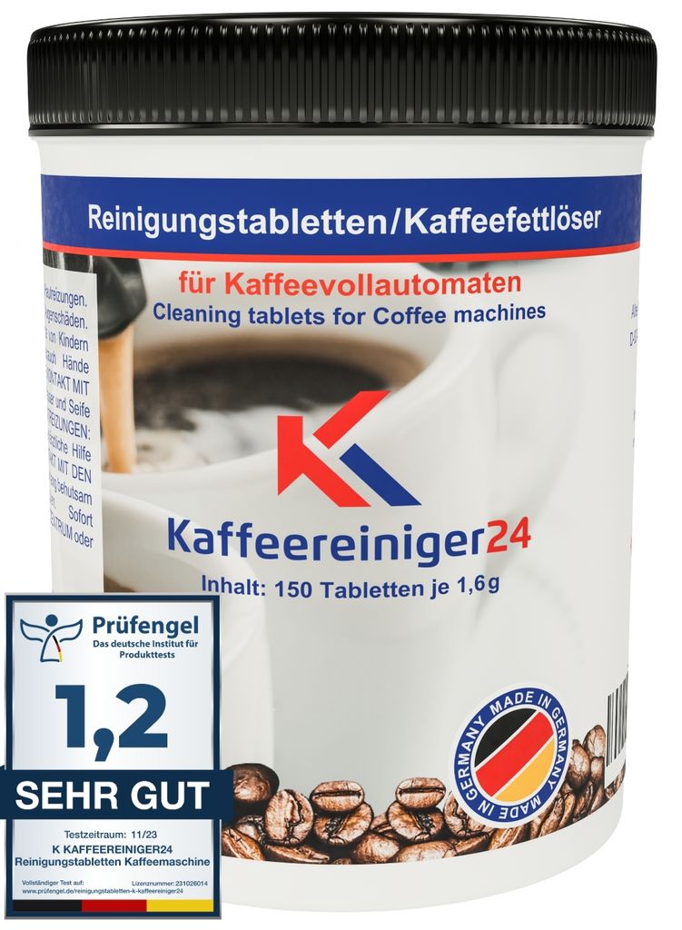 Reinigungstabletten für Kaffeevollautomaten 150 Stück Produktbild 