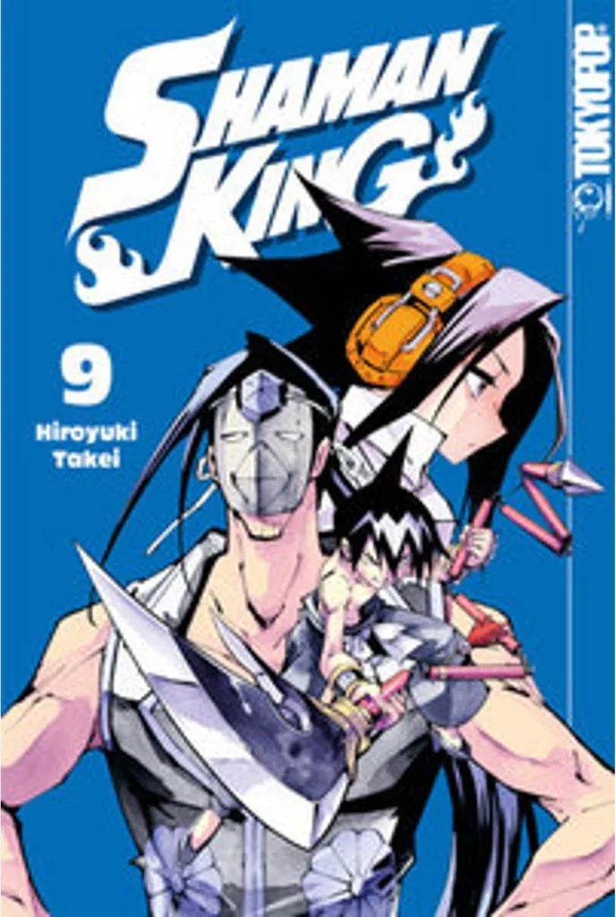Manga Shaman King Tome 09 en Version Française sans Erreur de Traduction