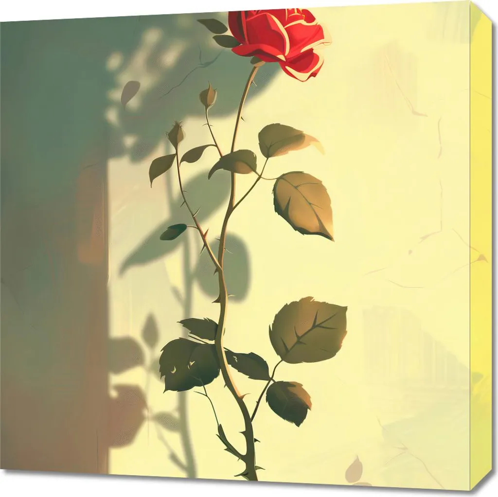 Quadro 60x60 cm Sottigliezza: Arte Moderna per Arredo Minimalista Casa