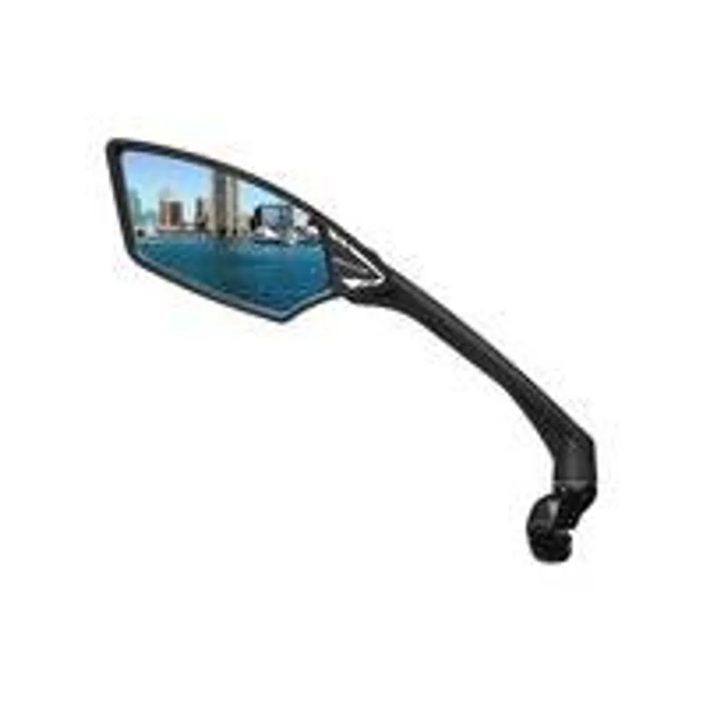 Miroir vélo Deluxe XL réglable noir pour éviter les angles morts E-Bike
