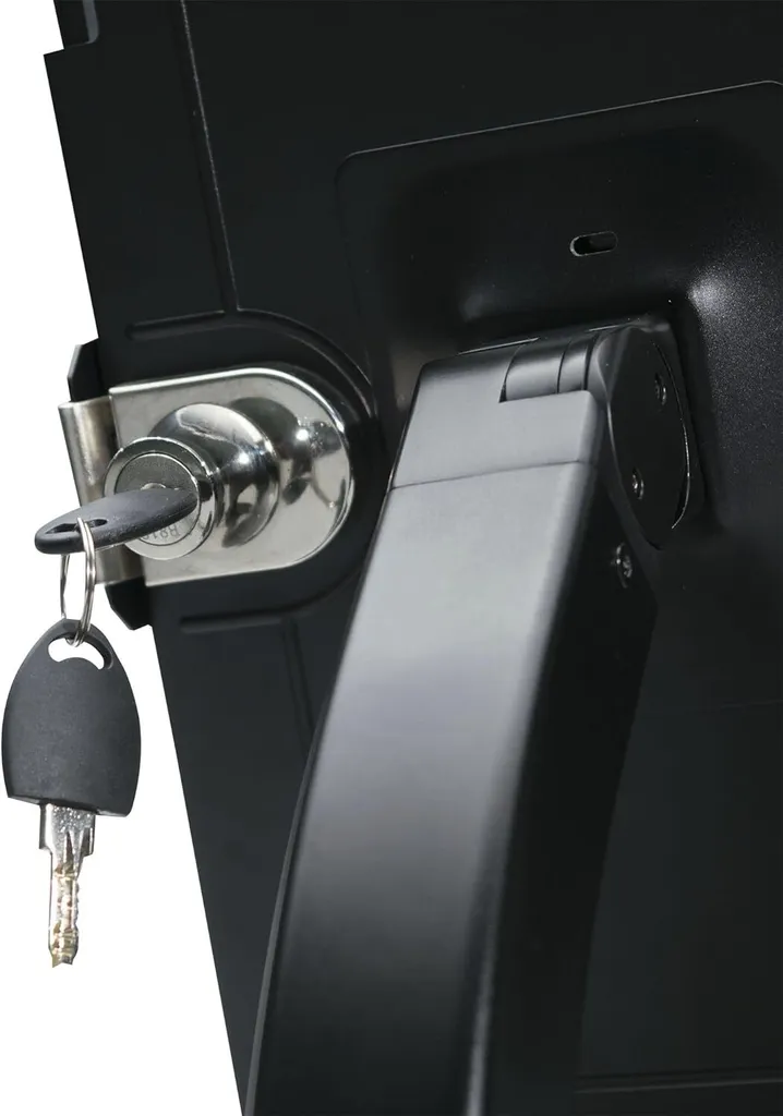 Boîtier de sécurité rigide avec serrure pour tablette de taille 9.7