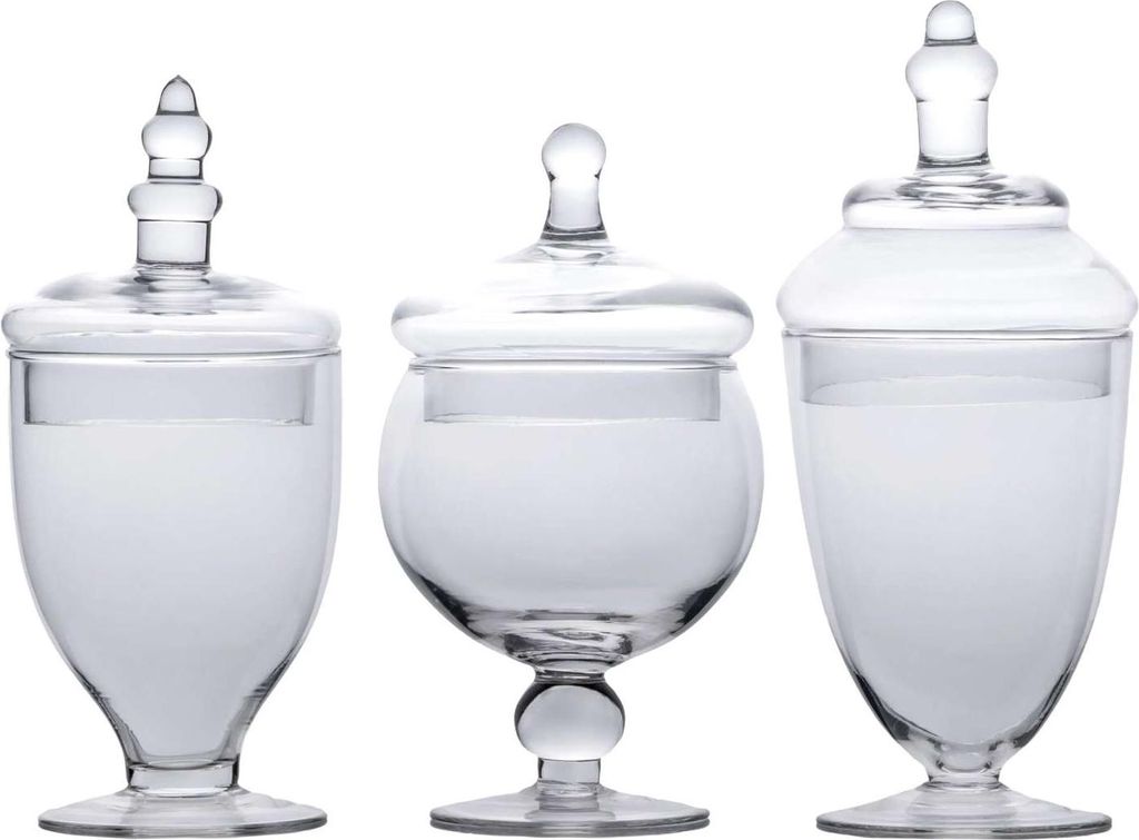 Intirilife Set de 3 bocaux à bonbons de style victorien - Image du produit 
