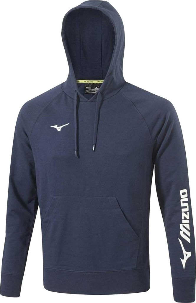 Mizuno - Kapuzenpullover für Herren, Frottee CS2717 (S) (Marine)