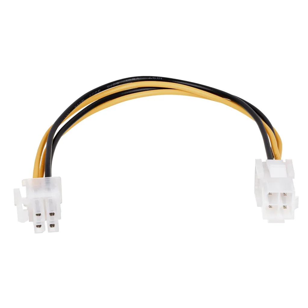 Prolunga P4 CPU Akyga AK-CA-78 | Cavo Alimentazione 23cm per PC Case