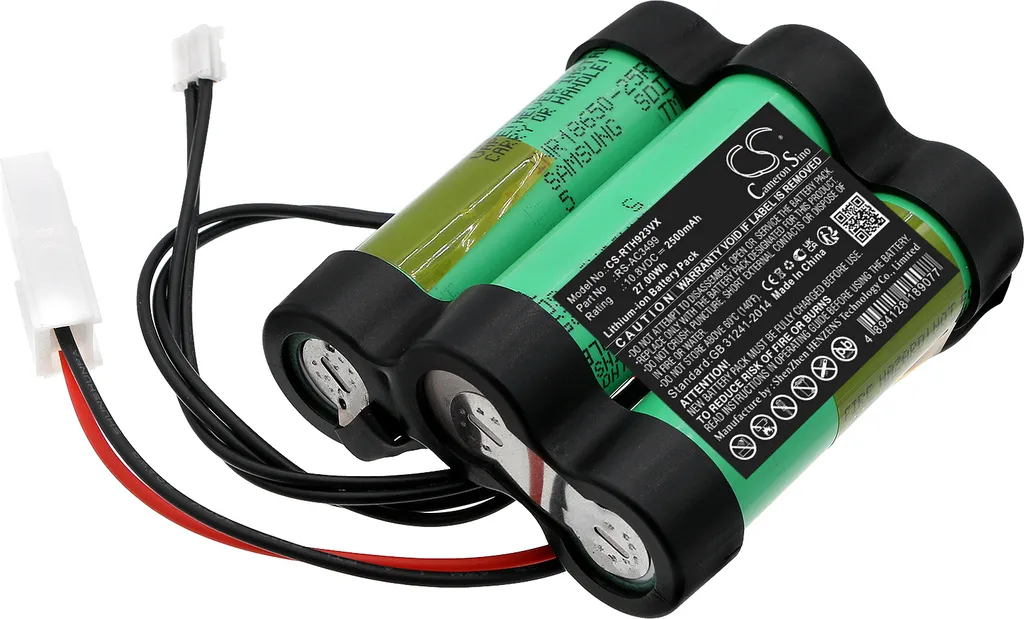 Specifiche Batteria RS-AC3499 per Rowenta AC923501 | TECHTEK 2500mAh
