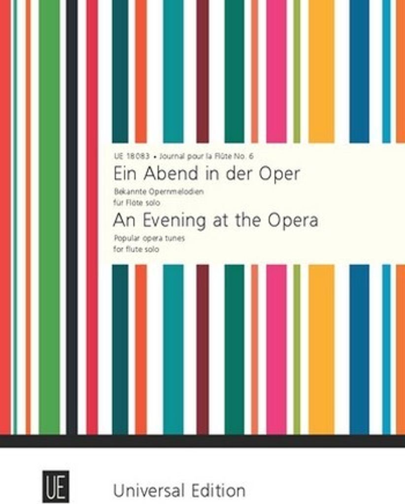 Ein Abend in der Oper für Flöte solo
