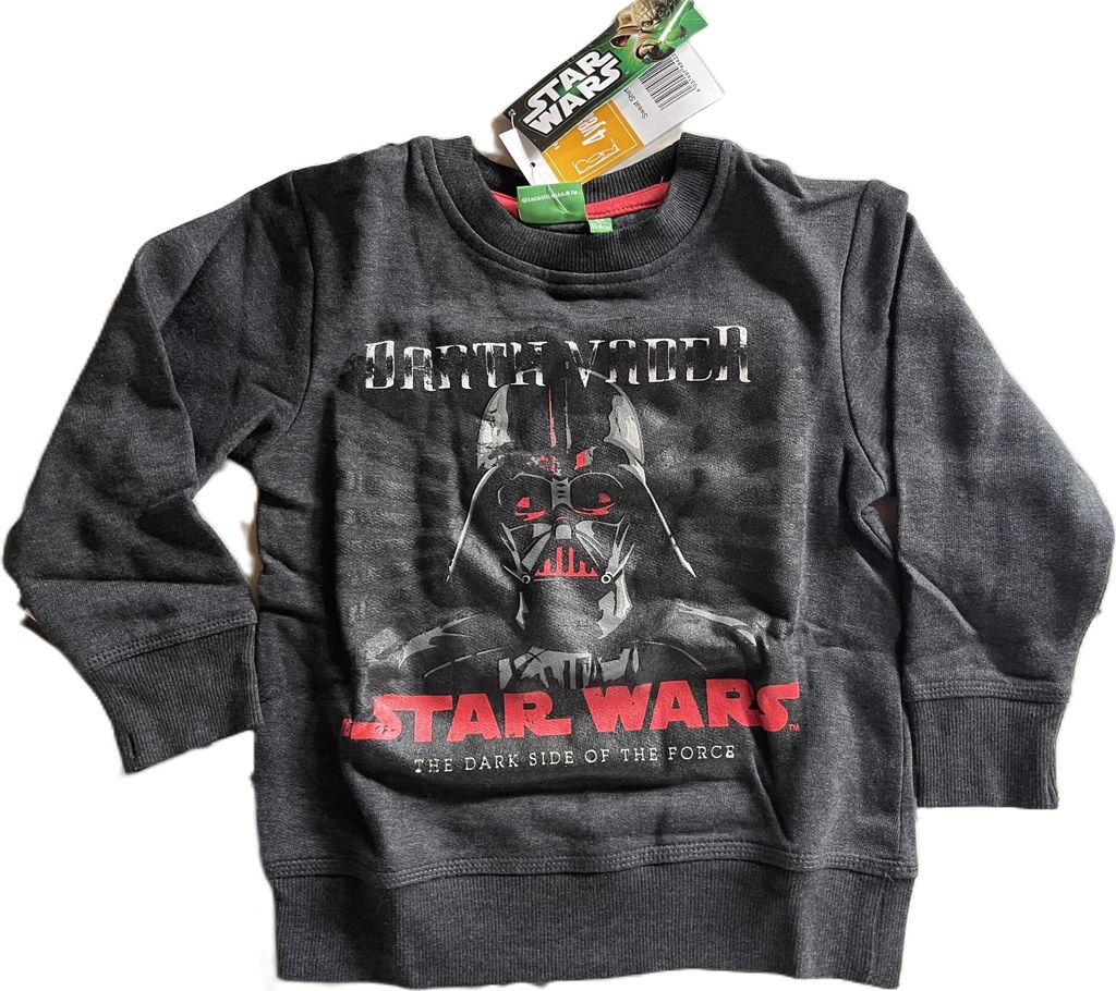 Star Wars, Sweatshirt, Darth Vader, Kindermode, Größe 104