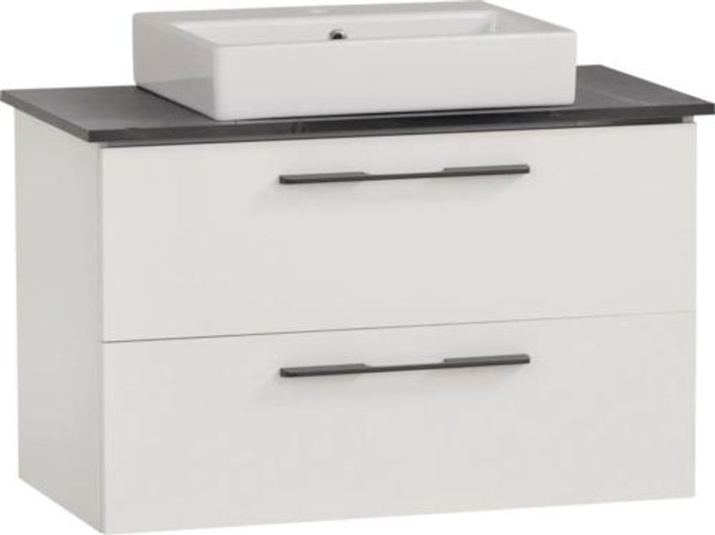 Badmöbel-Set Möbelpartner Maxim 86x62.9x45 cm weiß matt 701858