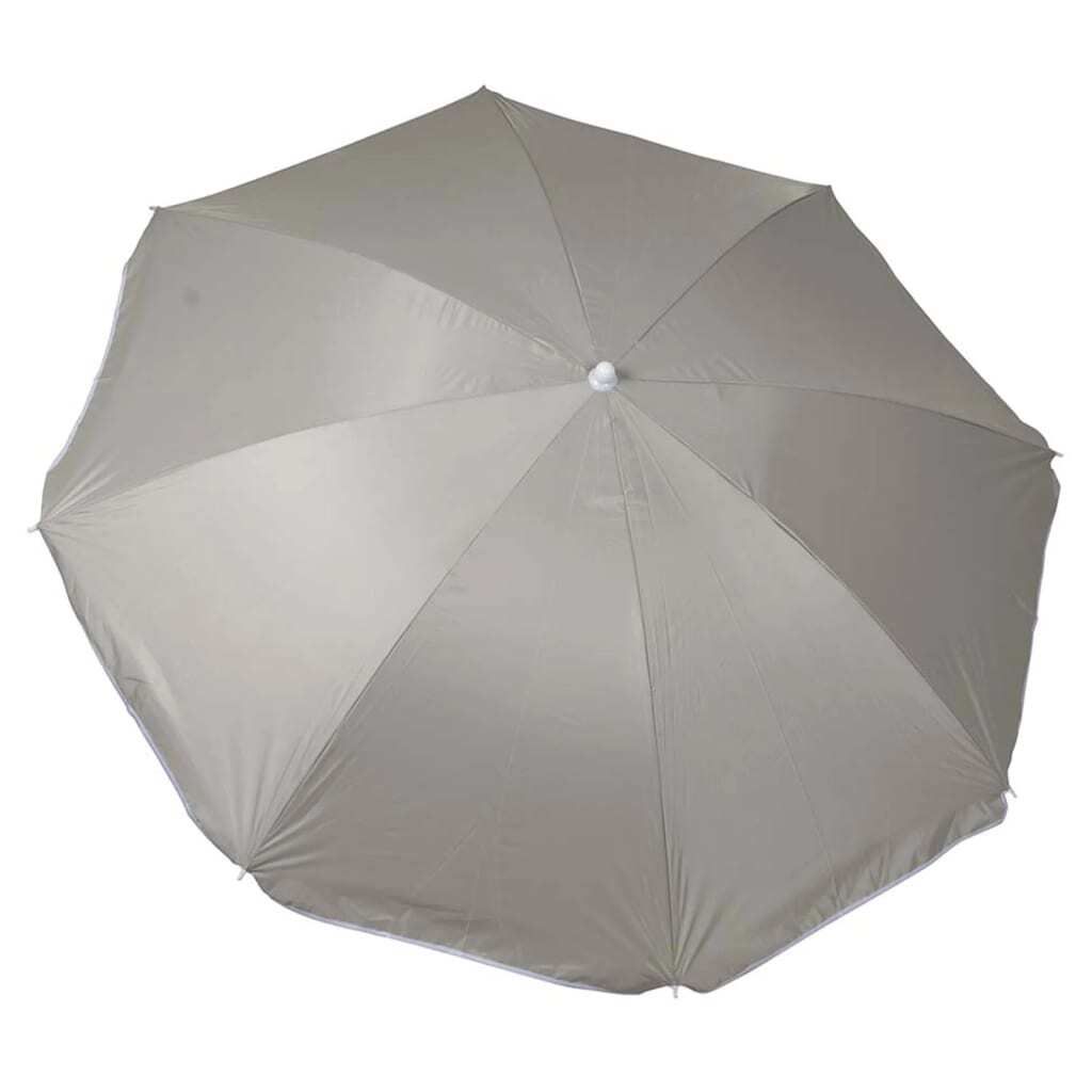My_garden Sonnenschirm Palm Beach Bianco – 3 M Durchmesser, Aluminium-Gestell | Mit Kurbel, Winddicht
