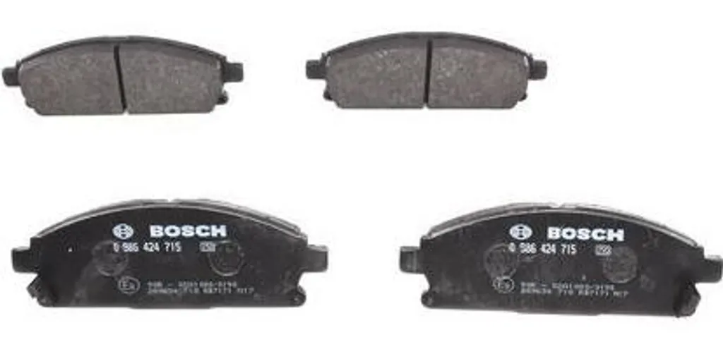 Plaquettes de Frein Bosch 0986424715 Silencieuses pour Pathfinder II