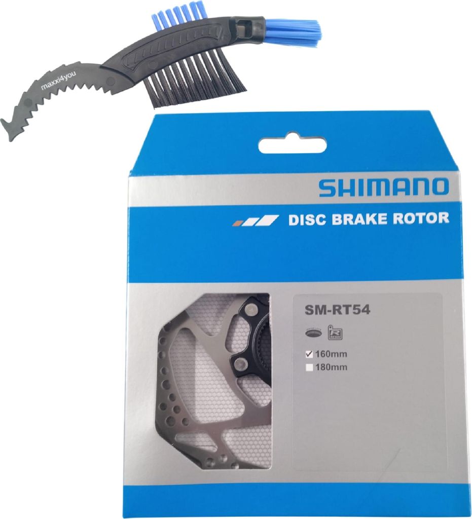 Disco freno per bicicletta Shimano SM-RT54 160 mm in Immagine del prodotto 