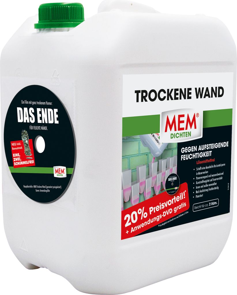 MEM Trockene Wand Injektionsflüssigk.10l Produktbild 