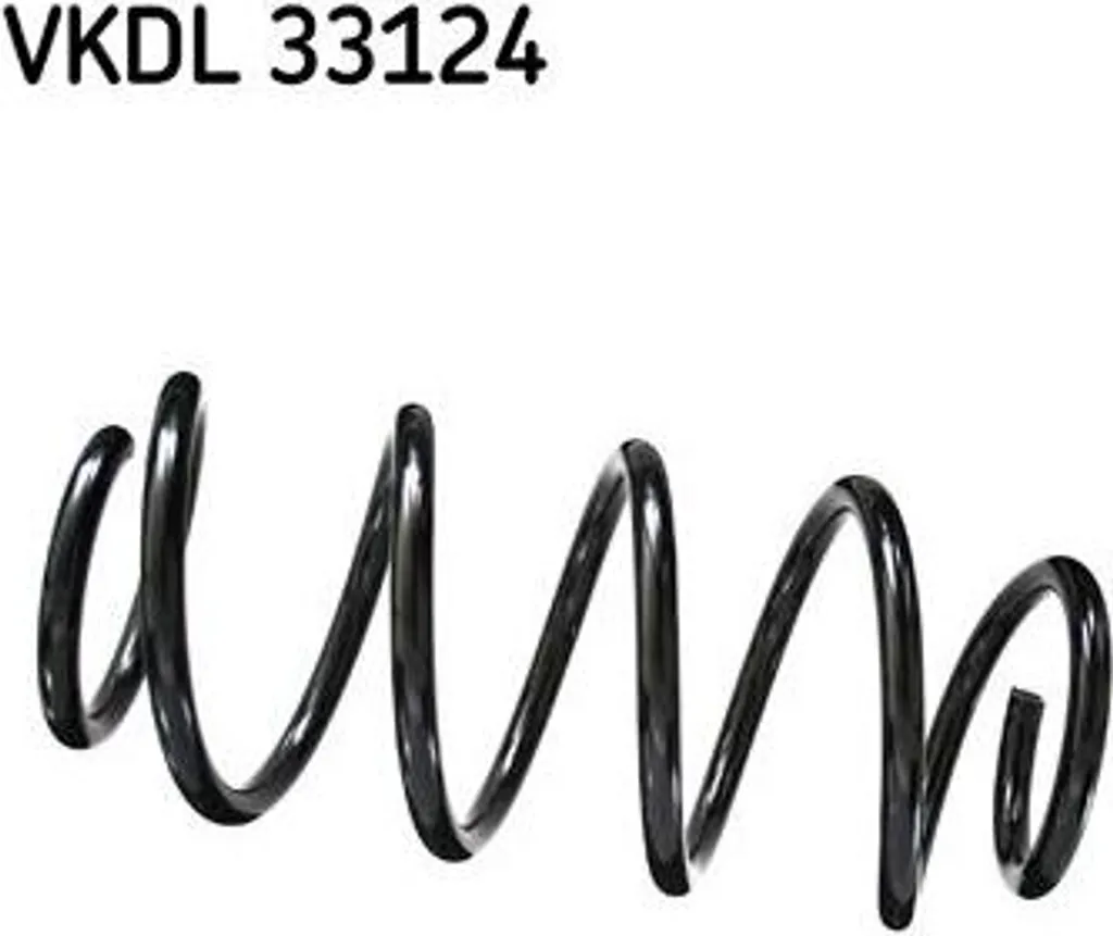 Ressort de suspension en acier renforcé SKF VKDL 33124 pour Zafira