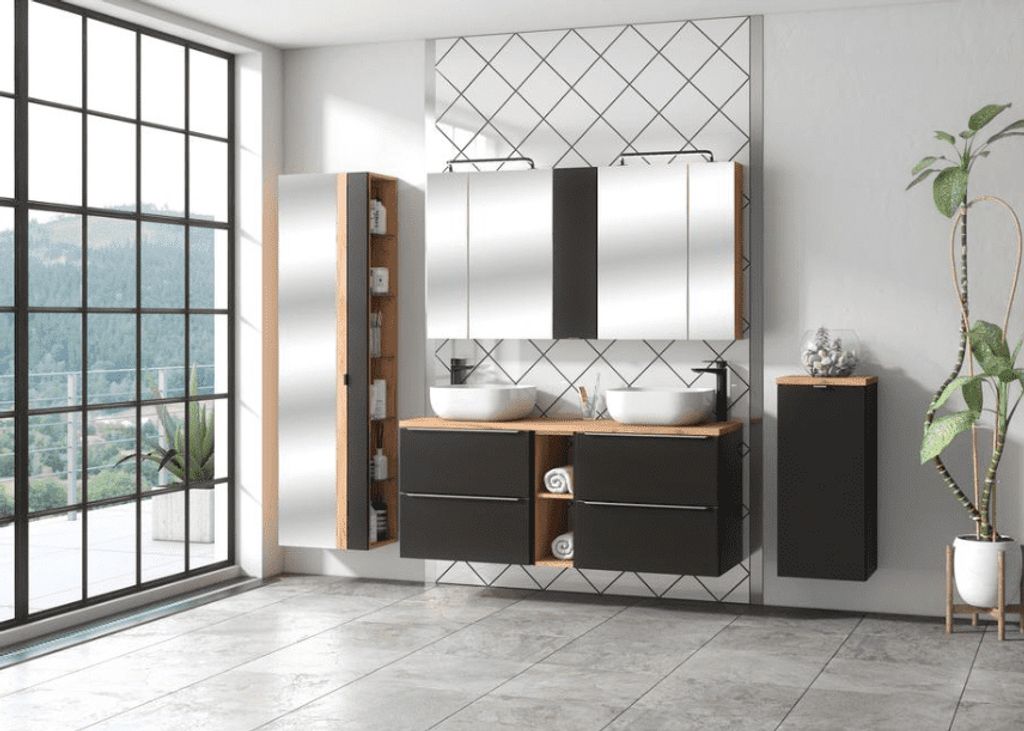 Madura Cosmos 811 Grafitowa Niedrige Schrank mit Produktbild 7