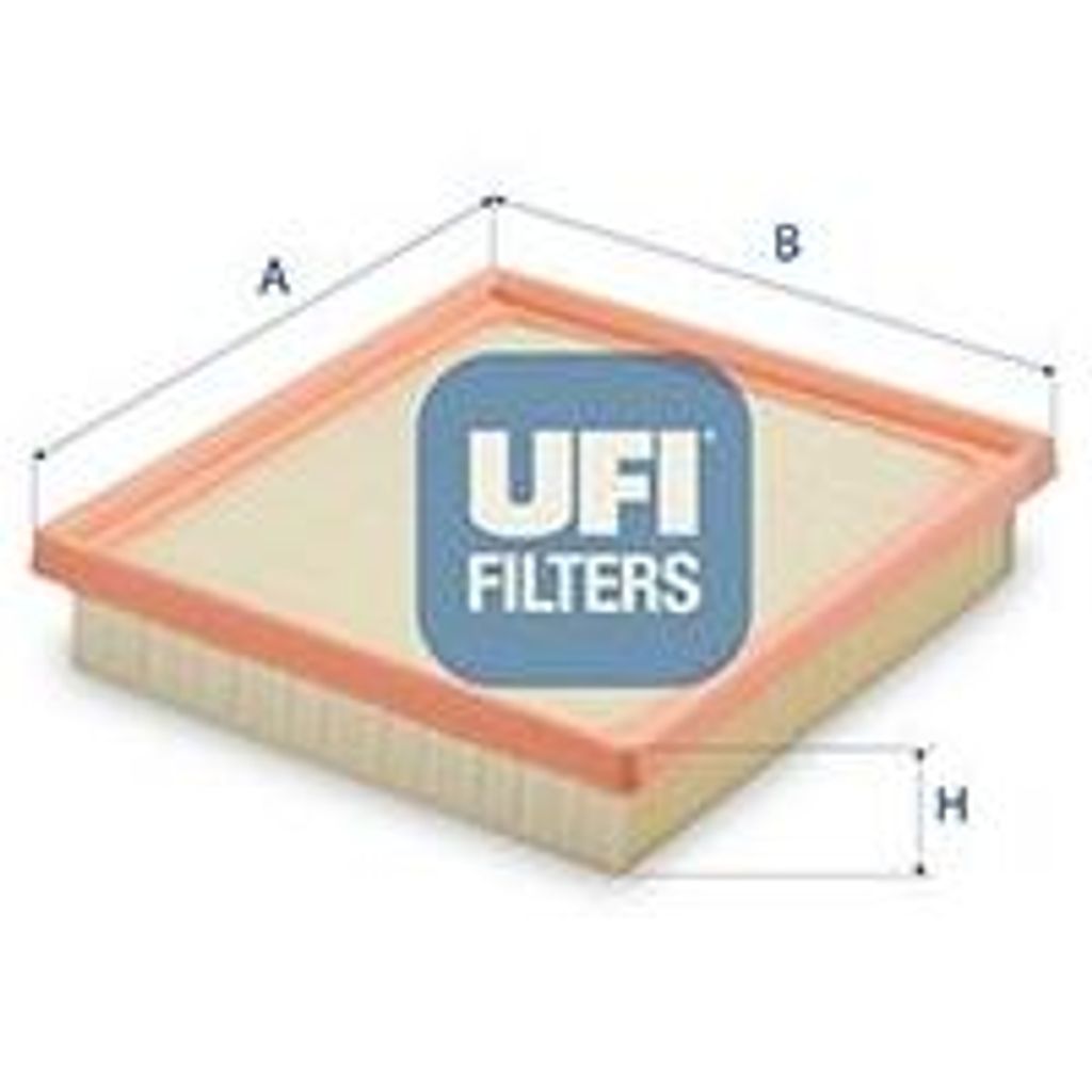 UFI 30.C46.00 Luftfilter OE TA1717 kompatibel mit UX, C-HR, Corolla, Yaris