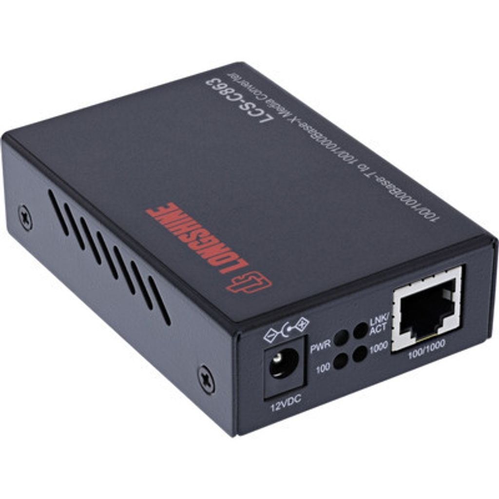 Longshine Converter 10/100/1000TX zu Gigabit SFP slot
