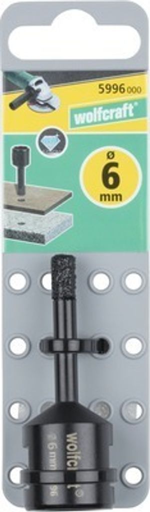 wolfcraft 1 Diamantbestr. Bohrkrone für WS ø6mm - 5996000 Produktbild 