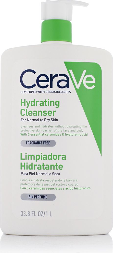 CeraVe Hydrating Cleanser 1000 ml
