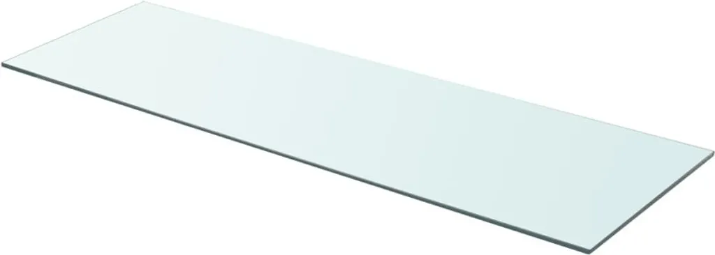 Ripiano Espositore Vetro 90x30 cm | Mensola per Negozi e Casa