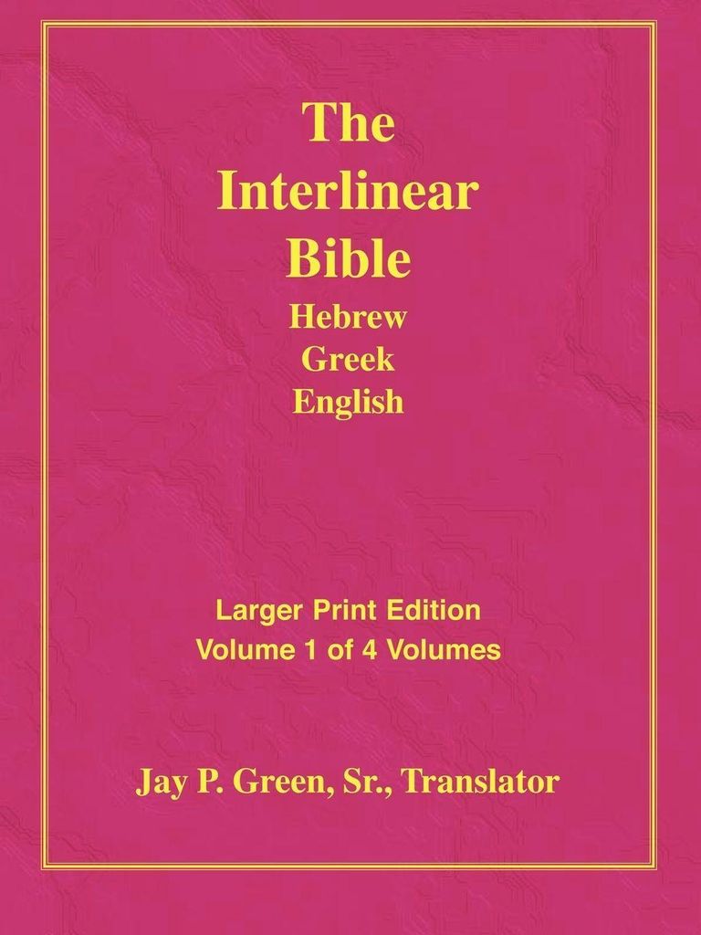 Larger Print Bible-Il-Volume 1