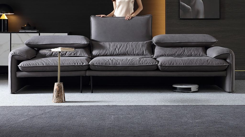 Design Sofas xxl Sofa 4 Sitzer Textil Big Neu Wohnzimmer Couch Couchen Polster