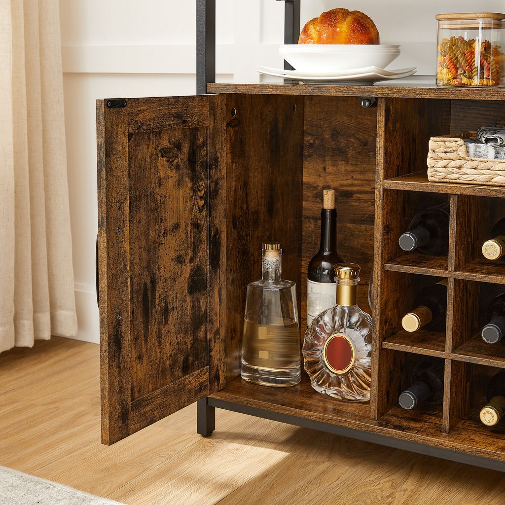 Kuchyňská skříňka VASAGLE, 100 x 35 x 81,4 cm, 2 dvířka, Obrázek produktu 5