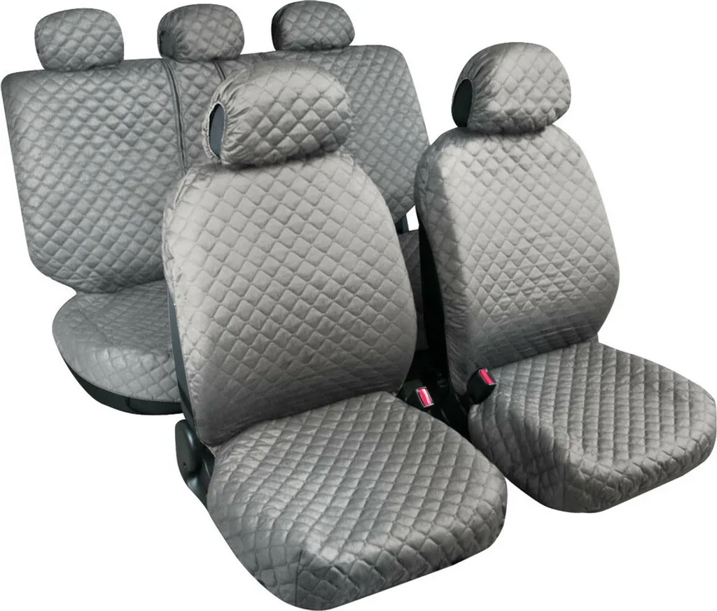 Set Copridivano Lampa BIBA Grigio - Eleganza Trapuntata per Interni Auto