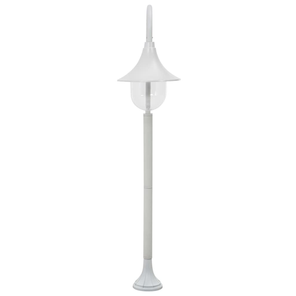 vidaXL Dissuasore luminoso da giardino E27 120 cm Alluminio Immagine del prodotto 