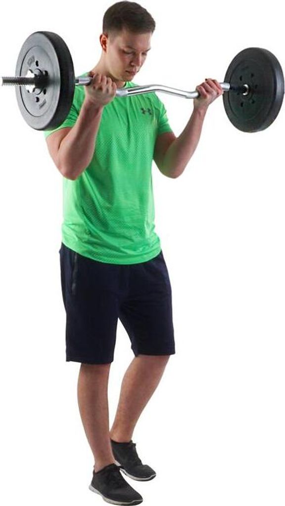 ScSPORTS® Hantelscheiben - Set, 30 kg (2x5kg, 2x10kg), Ø Produktbild 8