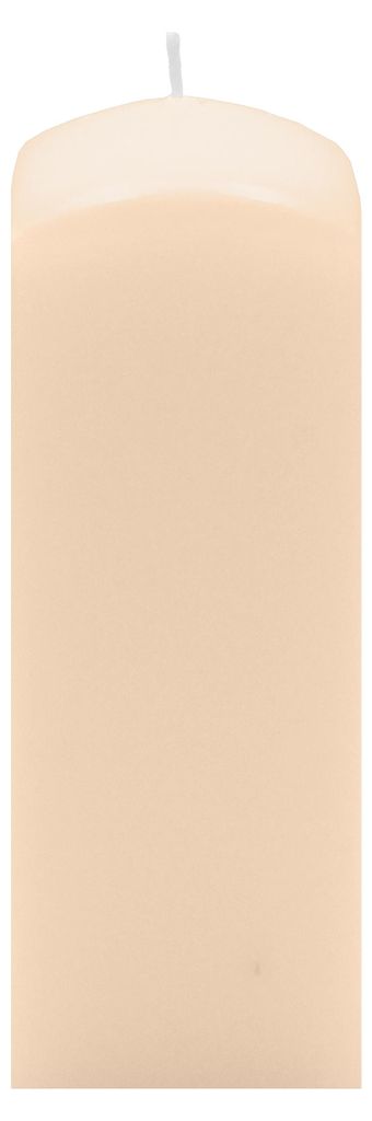 Quader Kerzen Vanilla Bisquit 30 x Ø 6/6 cm, 6 Stück