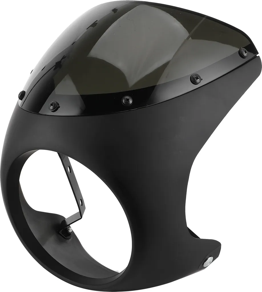 Pare-brise moto et saute-vent aérodynamique pour une protection de route