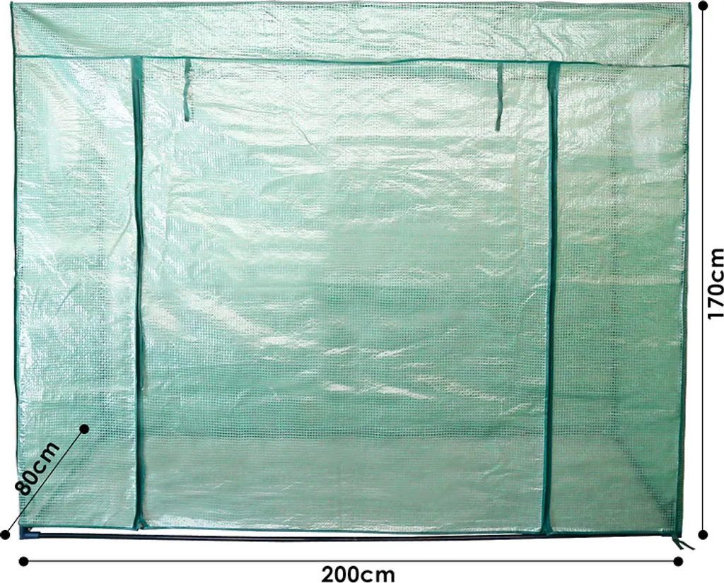 Jiubiaz film serra serre serra pomodoro casa pianta casa verde 200 * 80 * 170CM - 2